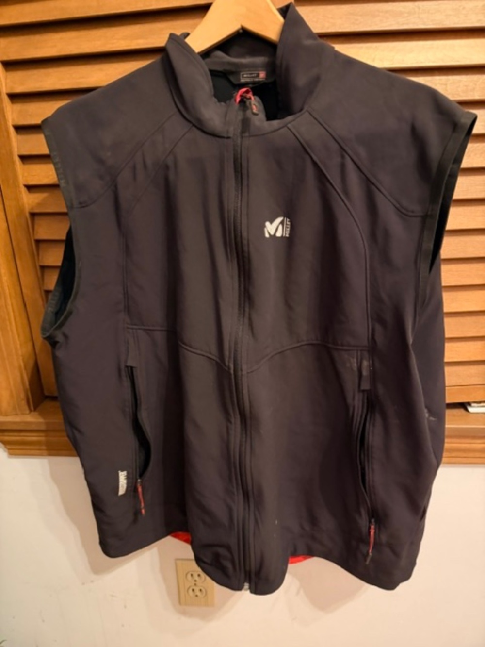 Millet Black Windstopper Vest XXL